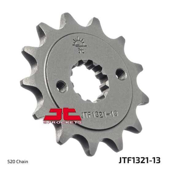 Picture of JT Front Sprocket Honda CRF250F 19-23, XR250R 96-04, CBF250 04-05, CRF250M 13-15 (1321-13) (Single)