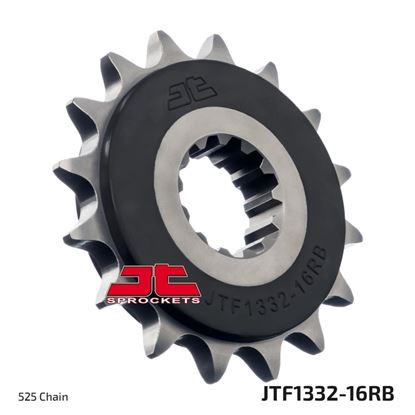 Picture of JT Front Sprocket Honda VFR800F 14-20, VFR800X 15-20 (Rubber Cushioned) (1332-16) (Single)