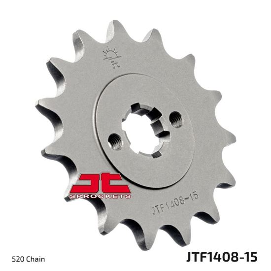 Picture of JT Front Sprocket Suzuki TSR200 90-92, RV200 Van Van 16-19 (1408-15) (Single)