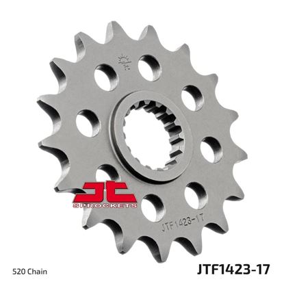 Picture of JT Front Sprocket Suzuki GSXR1000 09-16 (520 Conversion) (1423-17) (Single)