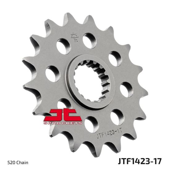 Picture of JT Front Sprocket Suzuki GSXR1000 09-16 (520 Conversion) (1423-17) (Single)