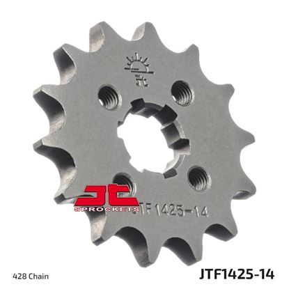 Picture of JT Front Sprocket Suzuki B120 71-77, GSXR125 17-23 (1425-14) (Single)