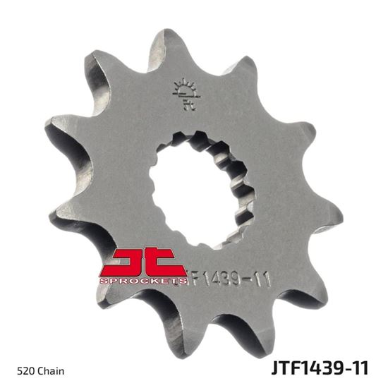 Picture of JT Front Sprocket Suzuki LT160 89-92, LT-F160 91-04, LT230 86-93 (1439-11) (Single)