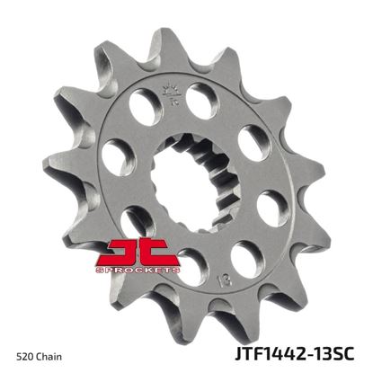Picture of JT Front Sprocket Suzuki RMZ250 13-22 (Self Cleaning) (1442-13) (Single)