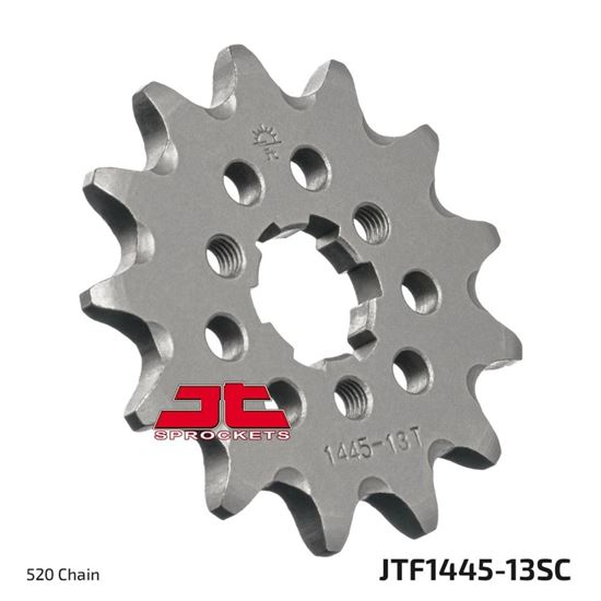 Picture of JT Front Sprocket Kawasaki KX125 96-97, 03-08 (Self Cleaning) (1445-13) (Single)