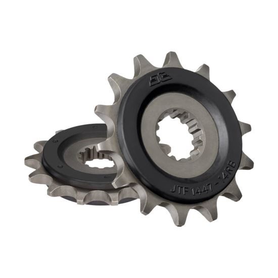 Picture of JT Front Sprocket Suzuki DL250 17-20, GSXR250 17-20 (Rubber Cushioned) (1447-14) (Single)