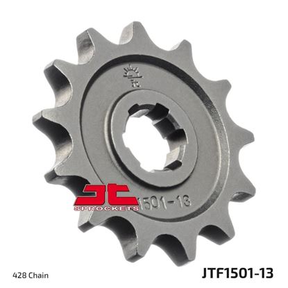 Picture of JT Front Sprocket Kawasaki KLX140 17-21 (1501-13) (Single)