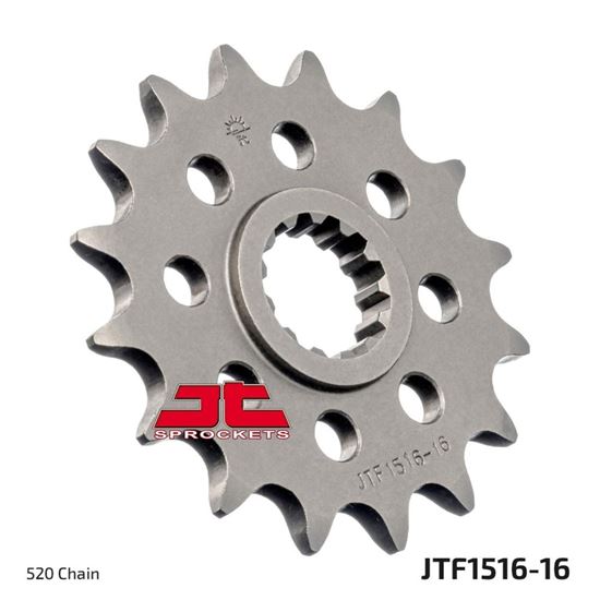 Picture of JT Front Sprocket Kawasaki ZX-7RR 96-99, Suzuki GSXR600 01-21 (520 Conversion) (1516-16) (Single)
