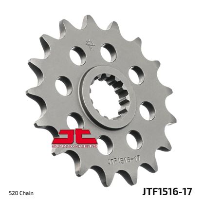 Picture of JT Front Sprocket Kawasaki ZX10R 04-23 (520 Conversion)  (1516-17) (Single)