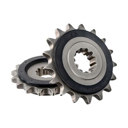 Picture of JT Front Sprocket Kawasaki GPZ1100 95-98, ZR1100 97-00, ZRX1200 01-06 (Rubber Cushioned) (1529-17) (Single)