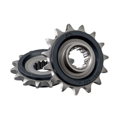 Picture of JT Front Sprocket Kawasaki ZZR600 05-08, ZX-6R 98-02 (Rubber Cushioned) (1535-15) (Single)