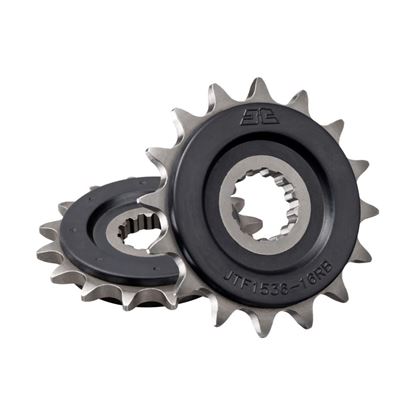 Picture of JT Front Sprocket Kawasaki ZX-6R 07-18 (Rubber Cushioned) (1536-16) (Single)