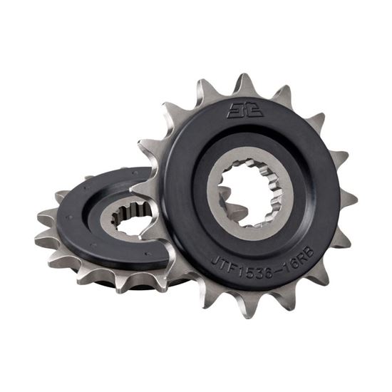 Picture of JT Front Sprocket Kawasaki ZX-6R 07-18 (Rubber Cushioned) (1536-16) (Single)
