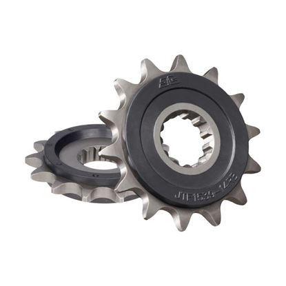 Picture of JT Front Sprocket Kawasaki KLX230R 20, KLX230 20-22, EX250 Ninja 08-12, EX300 Ninja 13-18 (Rubber Cushioned) (1539-14) (Single)
