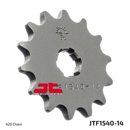 Picture of JT Front Sprocket Kawasaki Z125 17-22 (1540-14) (Single)