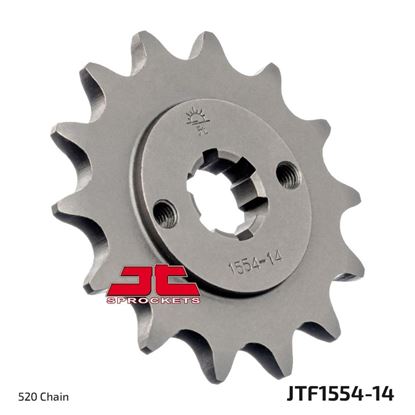Picture of JT Front Sprocket Hyosung GT250R 04-15, GT250 06-15, GV250 04-12  (1554-14) (Single)