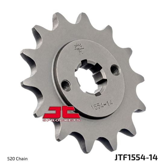 Picture of JT Front Sprocket Hyosung GT250R 04-15, GT250 06-15, GV250 04-12  (1554-14) (Single)