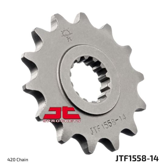 Picture of JT Front Sprocket Yamaha YZ65 18-23  (1558-14) (Single)