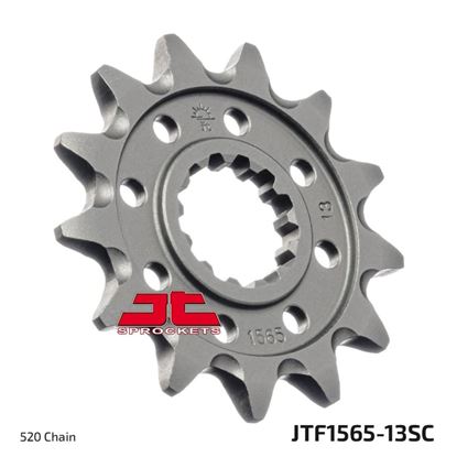 Picture of JT Front Sprocket Kawasaki KX450F 06-23, KLX450R 08-21 (Self Cleaning) (1565-13) (Single)