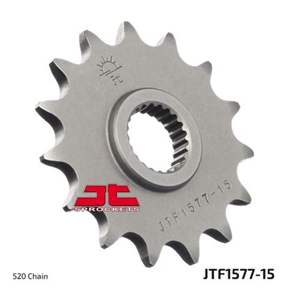 Picture of JT Front Sprocket Yamaha TT600RE 04, XT600E 99-03 (1577-15) (Single)