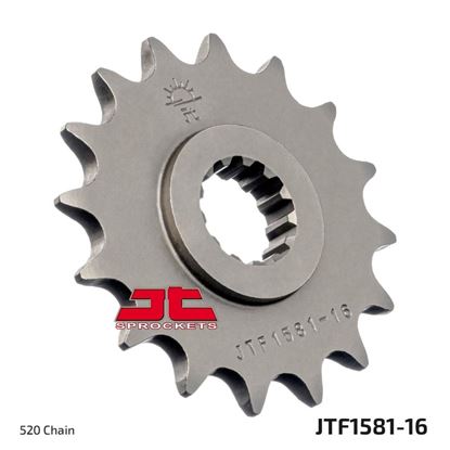 Picture of JT Front Sprocket Yamaha FZ6 04-09, YZF-R6 99-20 (520 Conversion)  (1581-16) (Single)