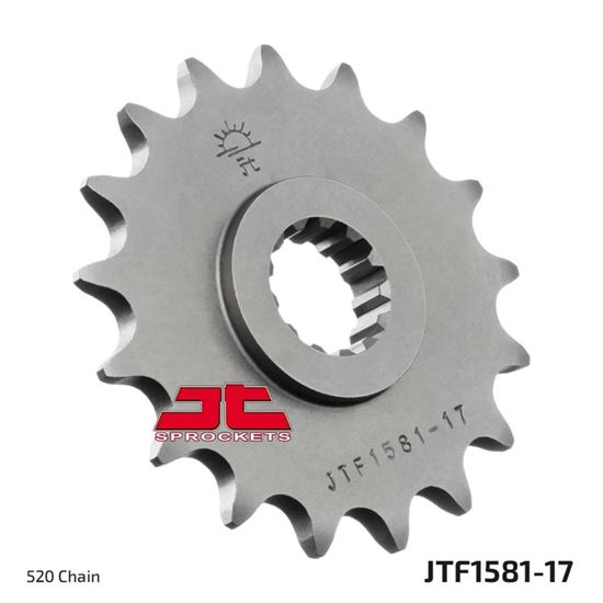Picture of JT Front Sprocket Yamaha YZF-R7 99-01 (520 Conversion)  (1581-17) (Single)