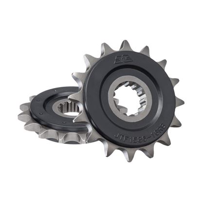 Picture of JT Front Sprocket Yamaha YZF-R6 06-20 (Rubber Cushioned) (1586-16) (Single)
