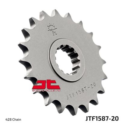 Picture of JT Front Sprocket Yamaha SR500 91-00 (1587-20) (Single)