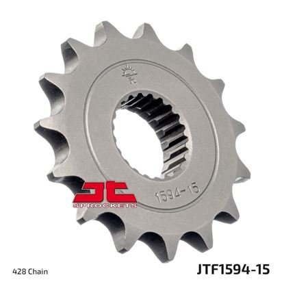 Picture of JT Front Sprocket Yamaha XT250 08-21, YBR250 07-11 (1594-15) (Single)