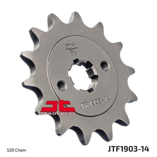 Picture of JT Front Sprocket KTM 125 Duke 11-22, 125 RC 14-22, 200 Duke 12-20, 200 RC 14-20  (1903-14) (Single)