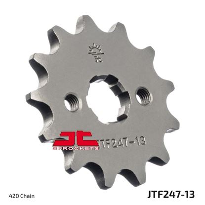 Picture of JT Front Sprocket C50 Cub (Japanese Import)  (247-13) (Single)
