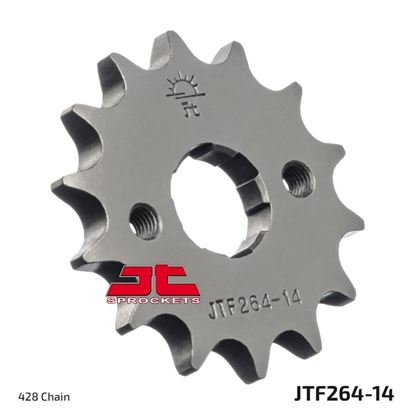 Picture of JT Front Sprocket Honda C90 75-82 (264-14) (Single)