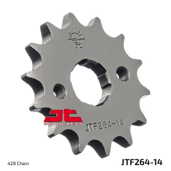 Picture of JT Front Sprocket Honda C90 75-82 (264-14) (Single)