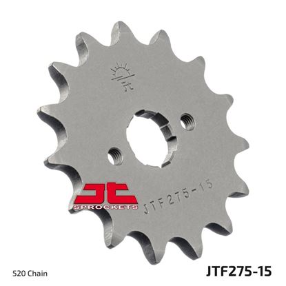 Picture of JT Front Sprocket Honda CB175K6 74-76, CB200 76-79  (275-15) (Single)