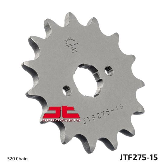 Picture of JT Front Sprocket Honda CB175K6 74-76, CB200 76-79  (275-15) (Single)