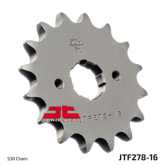 Picture of JT Front Sprocket Honda CB250K 73-74, CB400N 79-80, CB400T 78-79, CB450DX 89-92 (278-16) (Single)