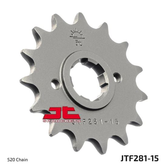 Picture of JT Front Sprocket Honda XL600R 83-87, 86-88, XL600LMF 85-87 (281-15) (Single)