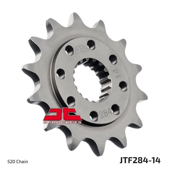 Picture of JT Front Sprocket Honda TRX450R 04-5, TRX700 08-09, CR250R 88-91, CR500 88-01 (284-14) (Single)