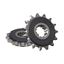 Picture of JT Front Sprocket Honda CBR600F 87-96 (Rubber Cushioned) (295-15) (Single)