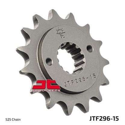 Picture of JT Front Sprocket Honda XL600V Transalp 88-00, XL650V Transalp 01-07, XL700V Transalp 08-13 (296-15) (Single)