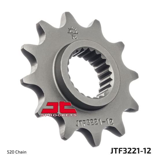 Picture of JT Front Sprocket Polaris 250 Trail Blazer 95-99, 400L Sport 94-95, 425 Magnum 95-98 (3221-12) (Single)