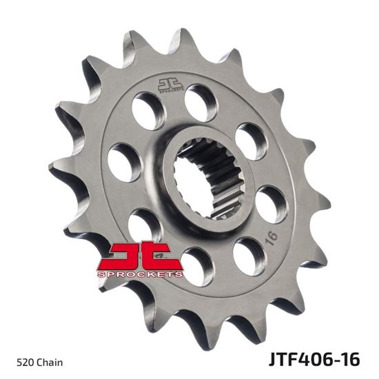 Picture of JT Front Sprocket BMW G310GS 16-22, G310R 16-22 (406-16) (Single)