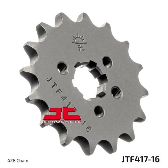 Picture of JT Front Sprocket Kawasaki KMX125 88-92 (417-16) (Single)