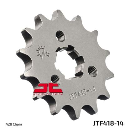 Picture of JT Front Sprocket Kawasaki Kawasaki KH100 78-94, KE125 76-87, KH125 77-98, KE175 76-83 (418-14) (Single)