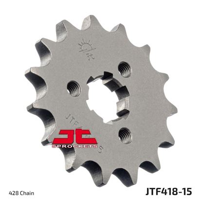 Picture of JT Front Sprocket Kawasaki Kawasaki KE100 82-01 (418-15) (Single)