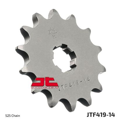 Picture of JT Front Sprocket Suzuki GT250 73-78 (419-14) (Single)