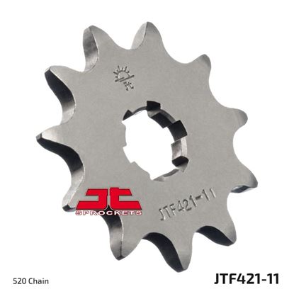 Picture of JT Front Sprocket Yamaha YT125 82-85, YT175 82-83 (421-11) (Single)
