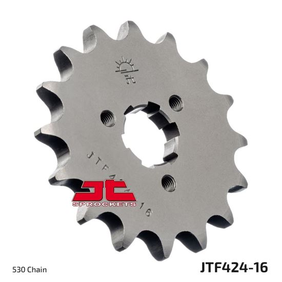 Picture of JT Front Sprocket Suzuki GT550 71-77, GT750 74-77, Yamaha XS400 77-78 (US Models)  (424-16) (Single)