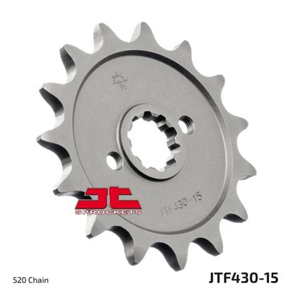 Picture of JT Front Sprocket Suzuki GSX250 Katana 82-84, GT250 (X7) 79-85 (430-15) (Single)