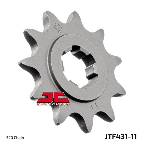 Picture of JT Front Sprocket Suzuki LT230 86, LT300 87-89 (431-11) (Single)